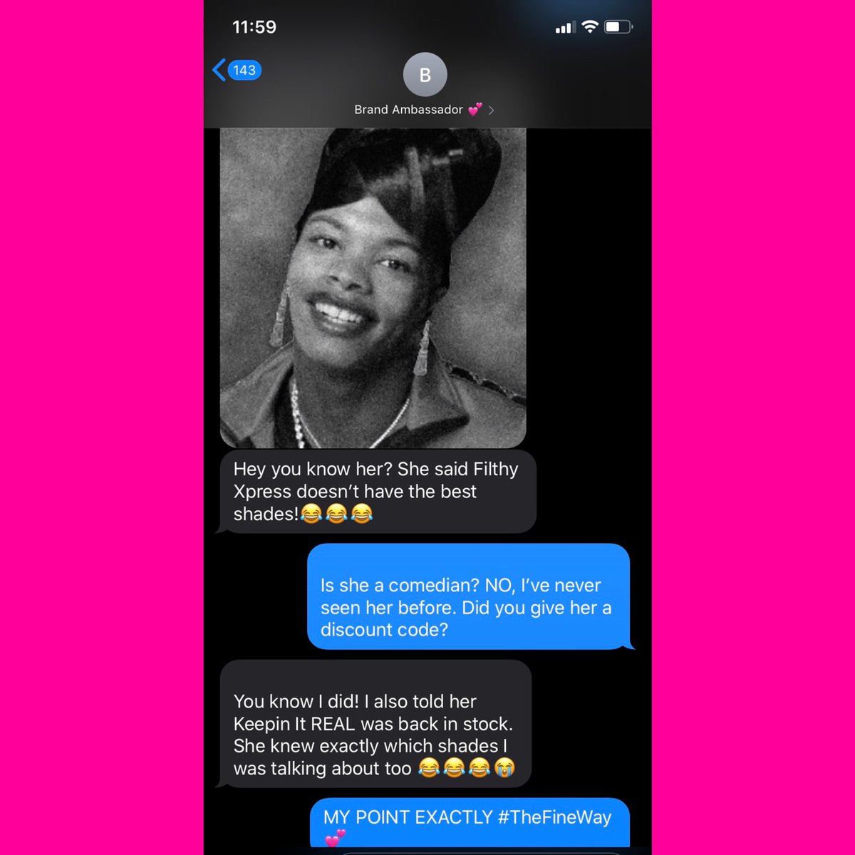 filthyxpress's tweet photo. I mean, if you’re gonna throw shade... you might as well do it #TheFineWay ❤️😂😂😂 shop https://t.co/ImKGsiCFVh https://t.co/d1UGOVvX8q