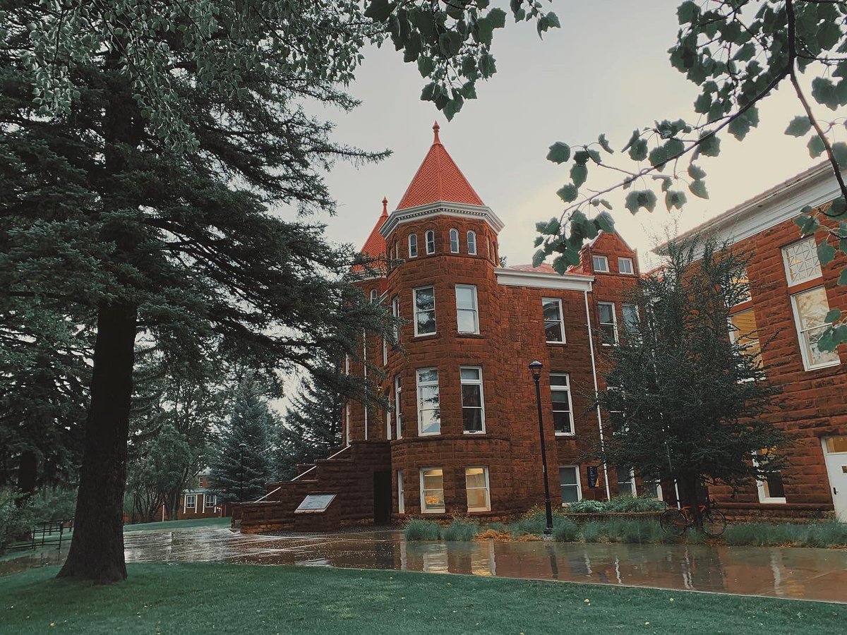 NAU's tweet photo. Rainy days at NAU https://t.co/TyJgiAPCkM