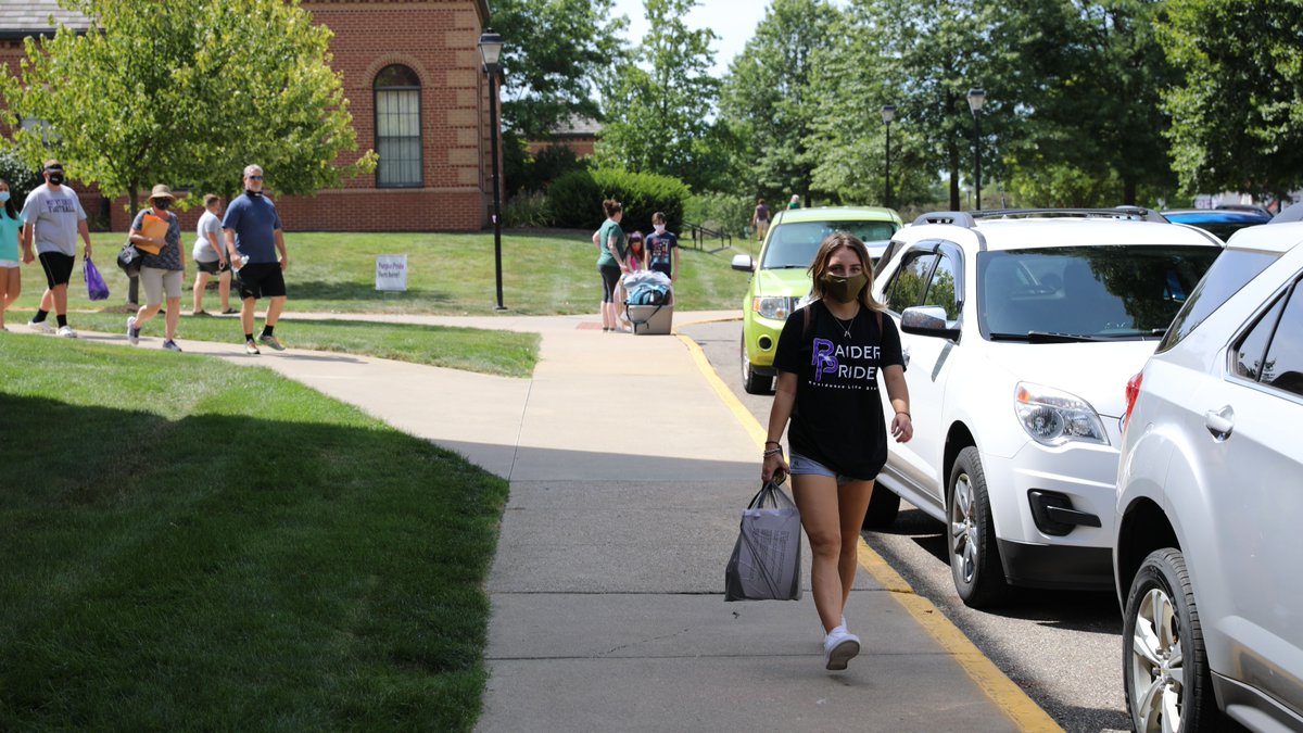 Welcome home, Raiders! 💜  Our Raiders have been steadily moving in over the past week. Thank you to everyone for helping us have a safe and successful move in. 

We're so happy to have new and familiar faces on campus! 

Check out more photos: bit.ly/3gkC2uo