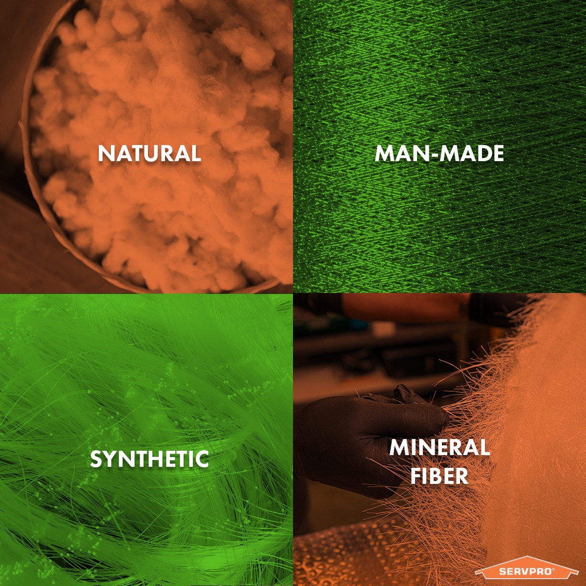 SERVPRObradleyc's tweet image. Avoid a cleaning disaster by knowing the type of fibers in the material you&apos;re cleaning. Knowing the fiber type and using the right cleaning product and method could be the difference between restoration and replacement. #servpro #servprocleaned #carpetcleaning