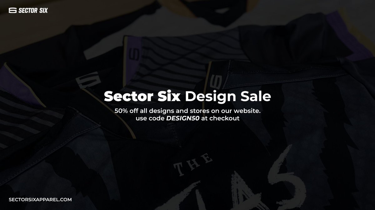 The Sector Six Design Sale. 🚨🚨

50% off all designs and stores on our website.

Use code DESIGN50 at checkout.

8/21-8/28

sectorsixapparel.com/pages/get-star…