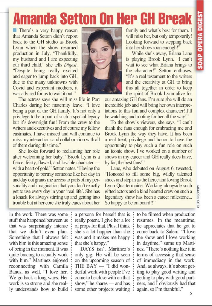 Lina_Woy's tweet photo. #SOD • “@ABoneMartinez didn’t know he would be escorting [#Rafe] and [#Gabi] off the canvas when he was asked to come back...I thought that the value that the family brought was wonderful...” #Hiblings #lafamilia #Days https://t.co/eL0Yctgsx0