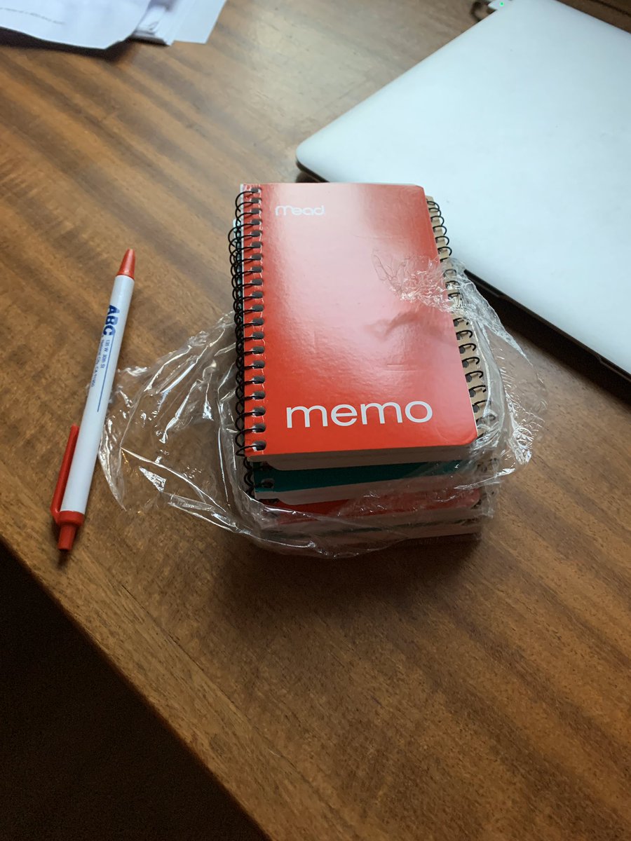 Writers! What’s your must have writing tool? Here’s mine. I must have a 100s if these going back 20 years. Can’t seem to get rid of the old ones! #amwriting