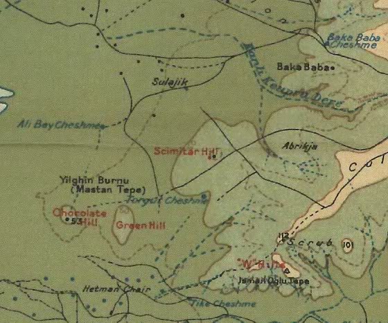 In the Gallipoli campaign the Yeomanry fought on foot as infantry. On 21 Aug 1915, the dismounted cavalrymen attacked Scimitar Hill. Marching inland from Suvla across the dry bed of a salt lake, the advance was soon cut down by accurate and prolonged machine gun fire.