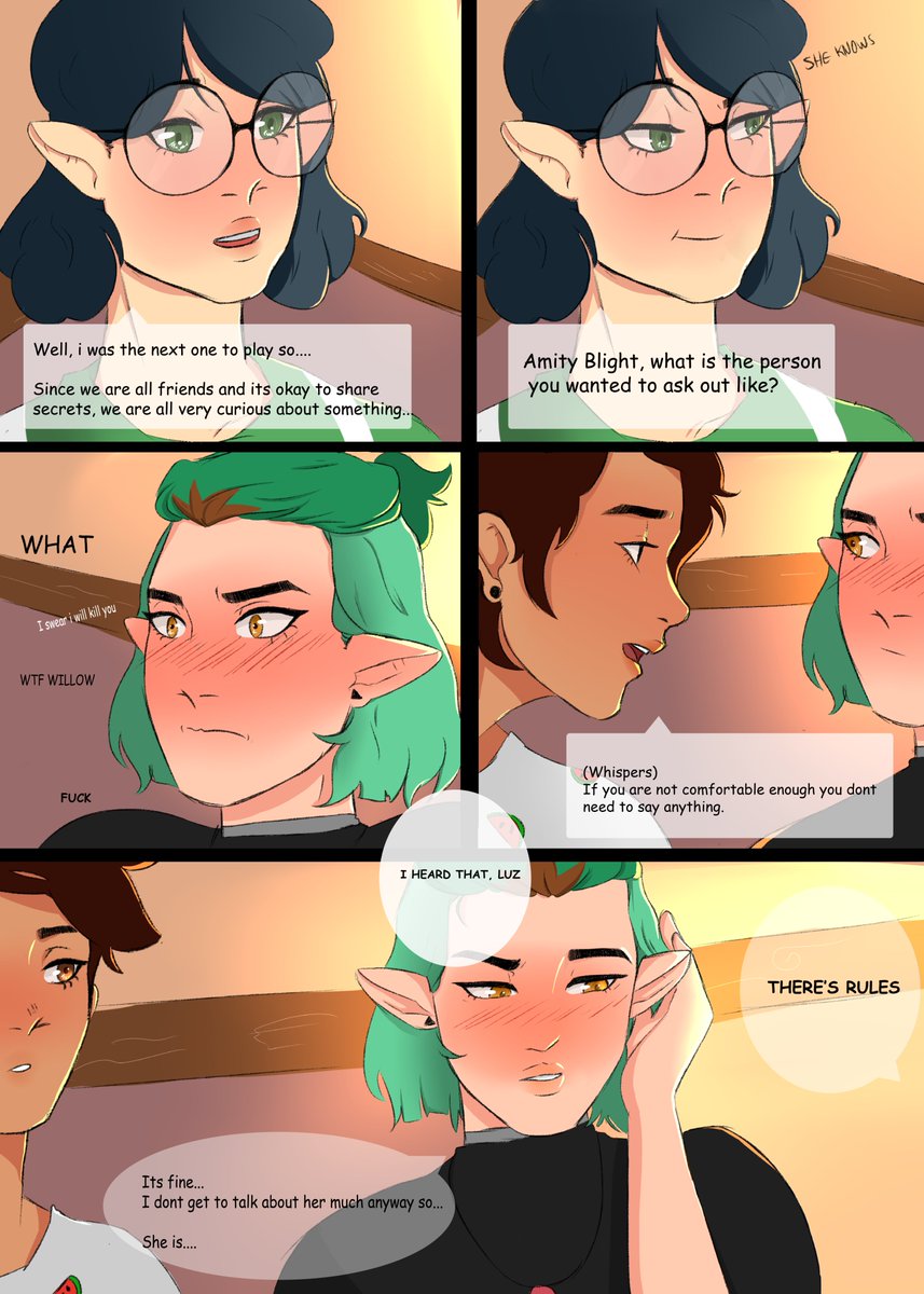 Part 2/? Sleepover

#lumity #lumityfanart #toh #theowlhouse