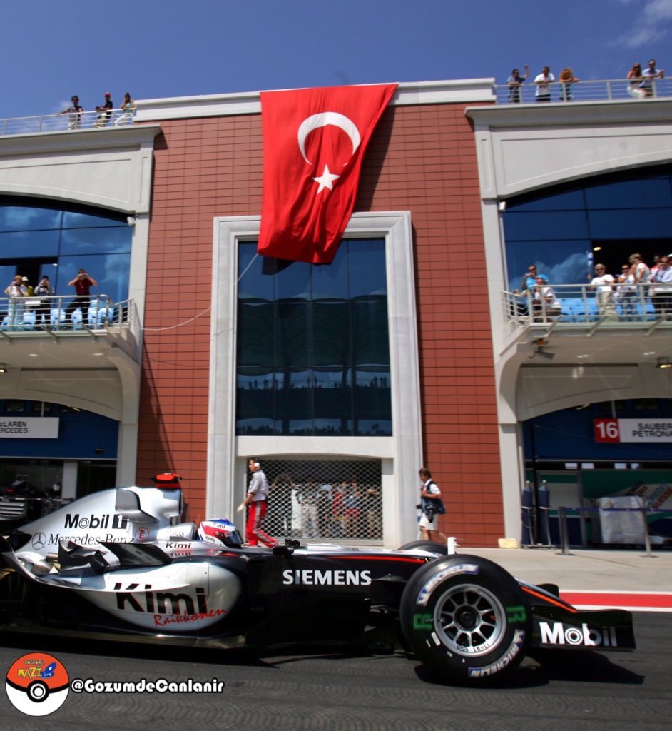 gozumdecanIandi's tweet photo. 🏁Tam 15 yıl önce bugün, Türkiye'de ilk kez düzenlenen Formula 1 yarışını Kimi Räikkönen kazandı. https://t.co/pJ6ZUia4Gx