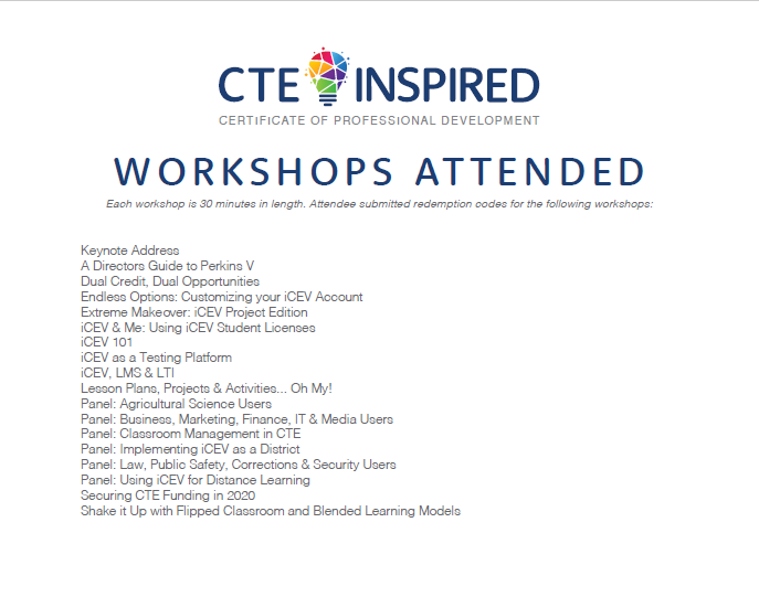 CTE is constantly changing and it is essential that I continue to stay up to date on all things CTE! Professional development can still be done virtually, so I have no excuses! #Mcfarlandusd #cte #mcfarlandhighschool #earlycollege #careertech #professionaldevelopment #virtual
