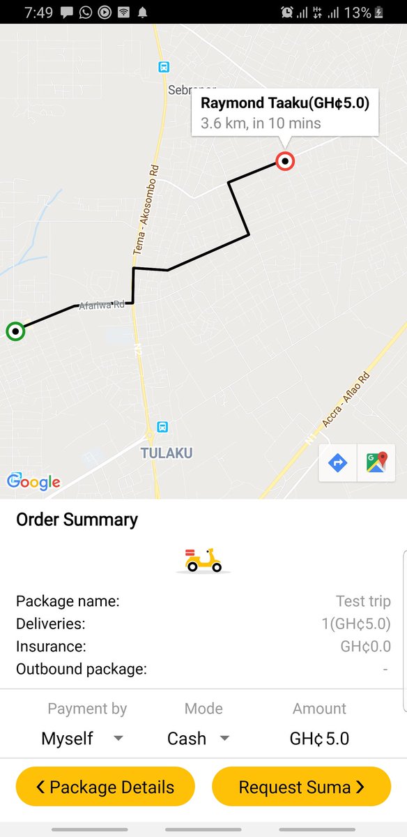 Raymondtaaku's tweet photo. @MzZ_Laury Switch to @SumaDeliveries and save 💰💰 https://t.co/qWcWNQ8PEI