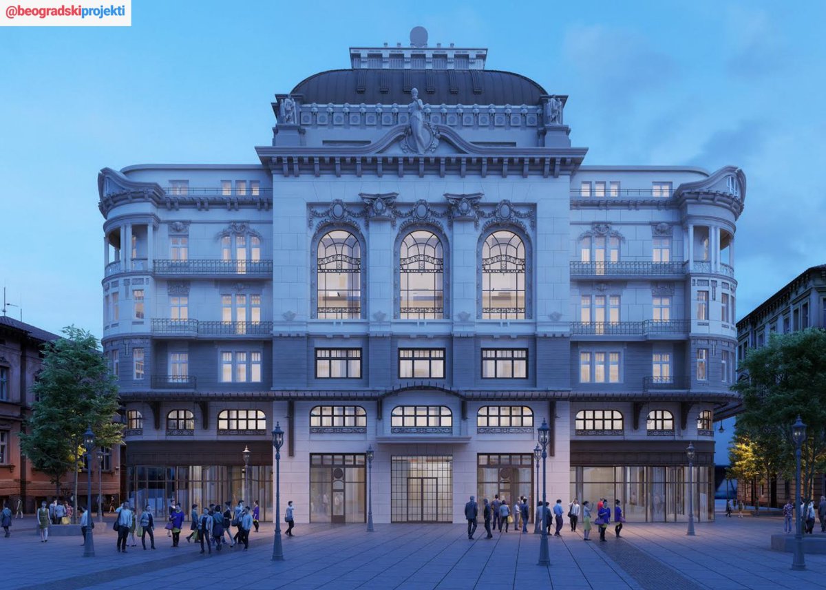 Ekskluzivno: Zgrada SANU do 2024-te dobija novi izgled- Nakon 100 godina od izgradnje, očekuje je totalna rekonstrukcija i dogradnja:

Više na : instagram.com/p/CEHtXkOp7Kd/…