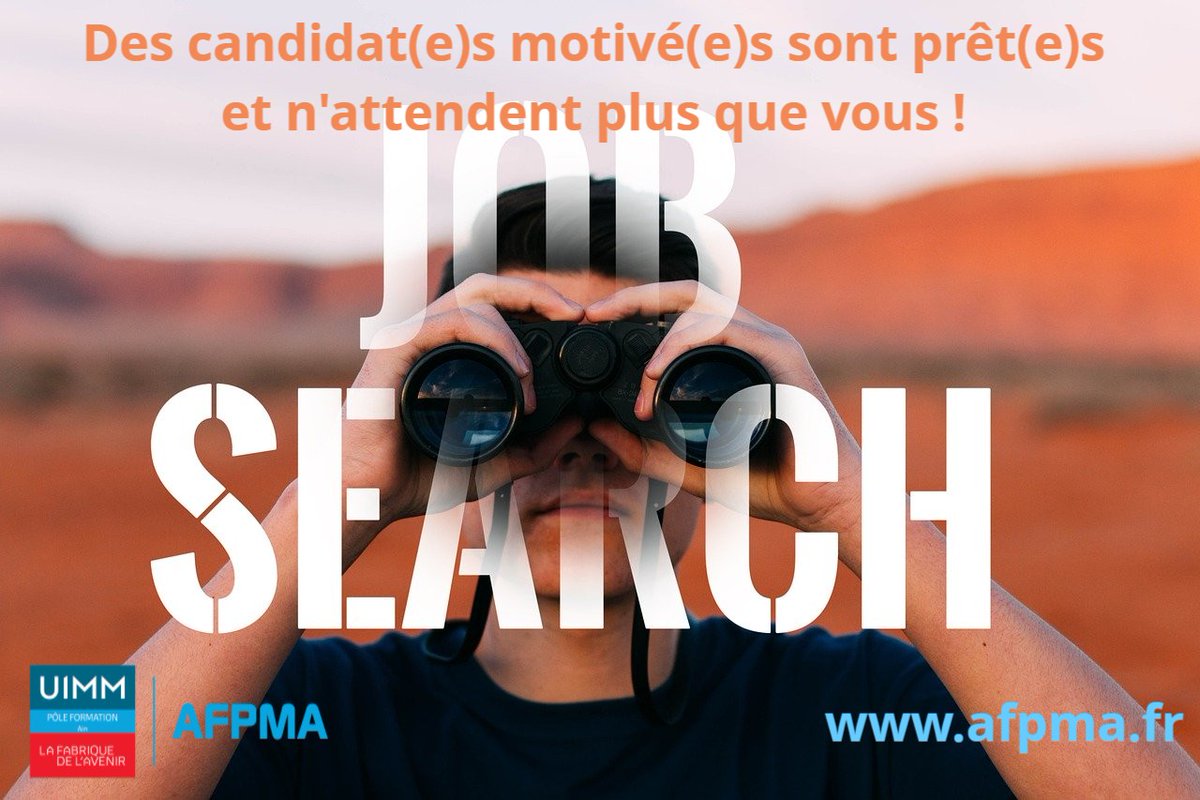 afpma01's tweet photo. Embaucher un.e apprenti.e dès maintenant, c'est préparer demain !
Nous avons les candidat.e.s , Renseignez vous !
#Usinage 
#Chaudronnerie 
#Logistique 
#Electrotechnique
#Maintenance 
#Conception
#Technico-commercial
#SystèmesNumériques 

📧a.demonfaucon@afpma.fr ou 0474323636 https://t.co/j8ZHFuXSKW