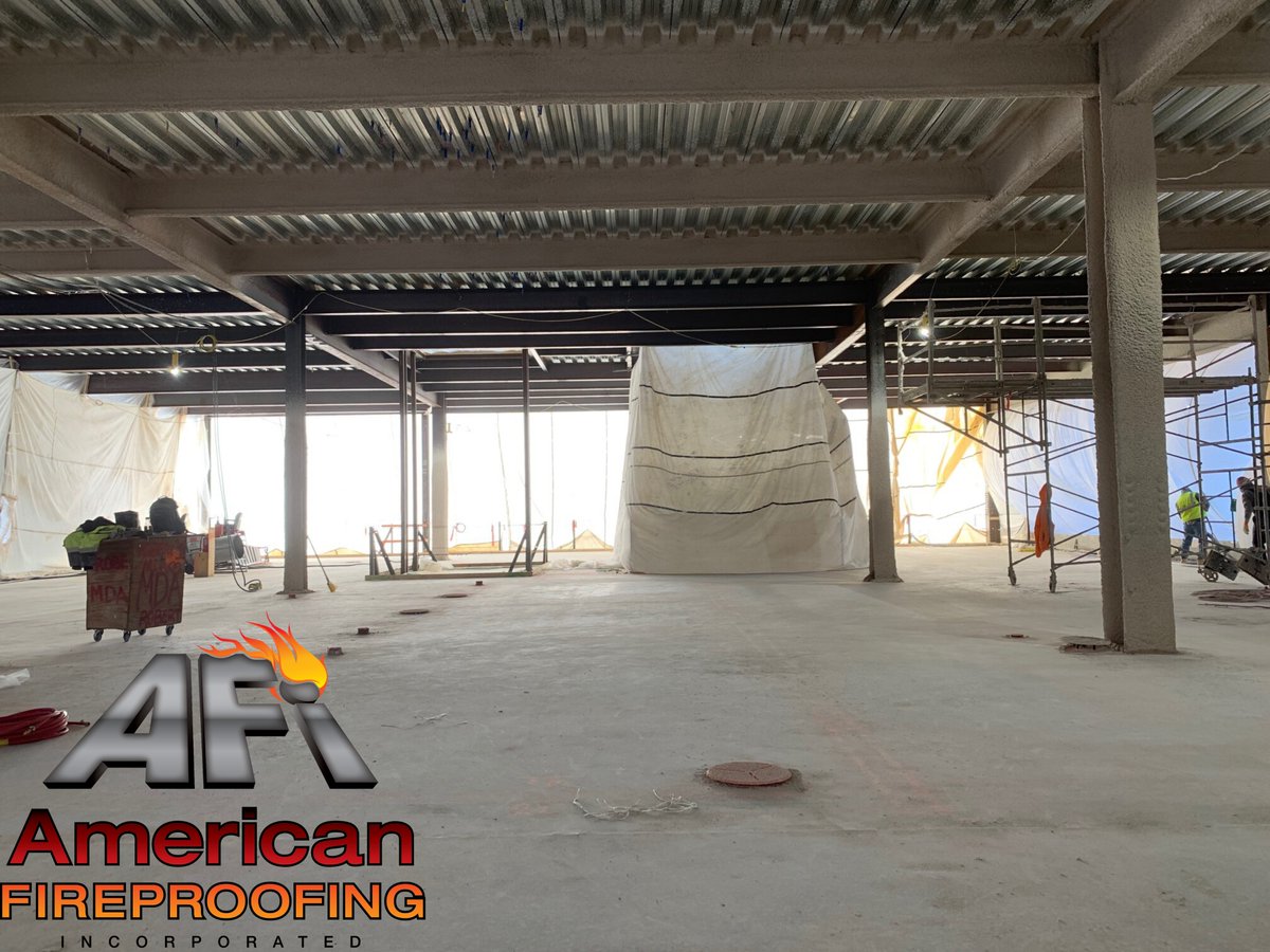AFireproofing's tweet image. 🔥🔥#FireproofFriday Snapshots from our Howard County Circuit Courthouse Project in Columbia, MD. AFI provided the #sprayappliedfireproofing scope using @Isolatek  CAFCO300HS and #CAFCO 400 #AppliedFireproofing #fireproofing #fireprotection #construction #isolatek