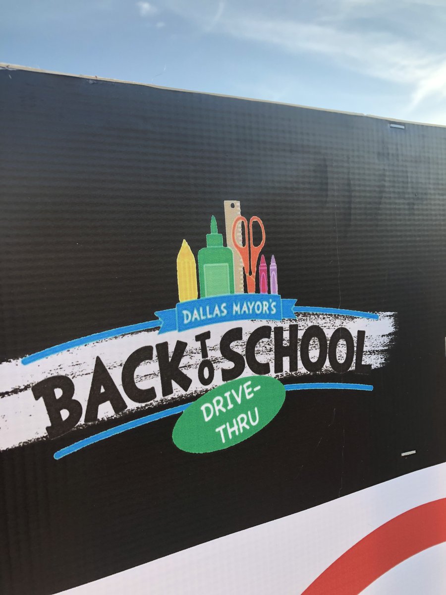 MavsCare's tweet photo. It's time for fresh school supplies! Thank you @Johnson4Dallas for hosting the Back to School Fair for families to safely receive school supplies for in-person and virtual learning!
#MBTSF #StrongerTogether @DallasMayor https://t.co/GJkqPVbizy