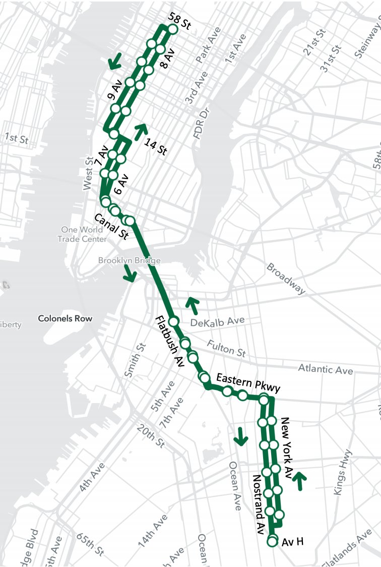 Q47 Bus Route Map تويتر \ Nyct Subway. Wear A Mask. On Twitter: "The B99 Connects Midwood In  Brooklyn To The West Side Of Manhattan, Following A Route Similar To The 2  Line. B99S Runs Every