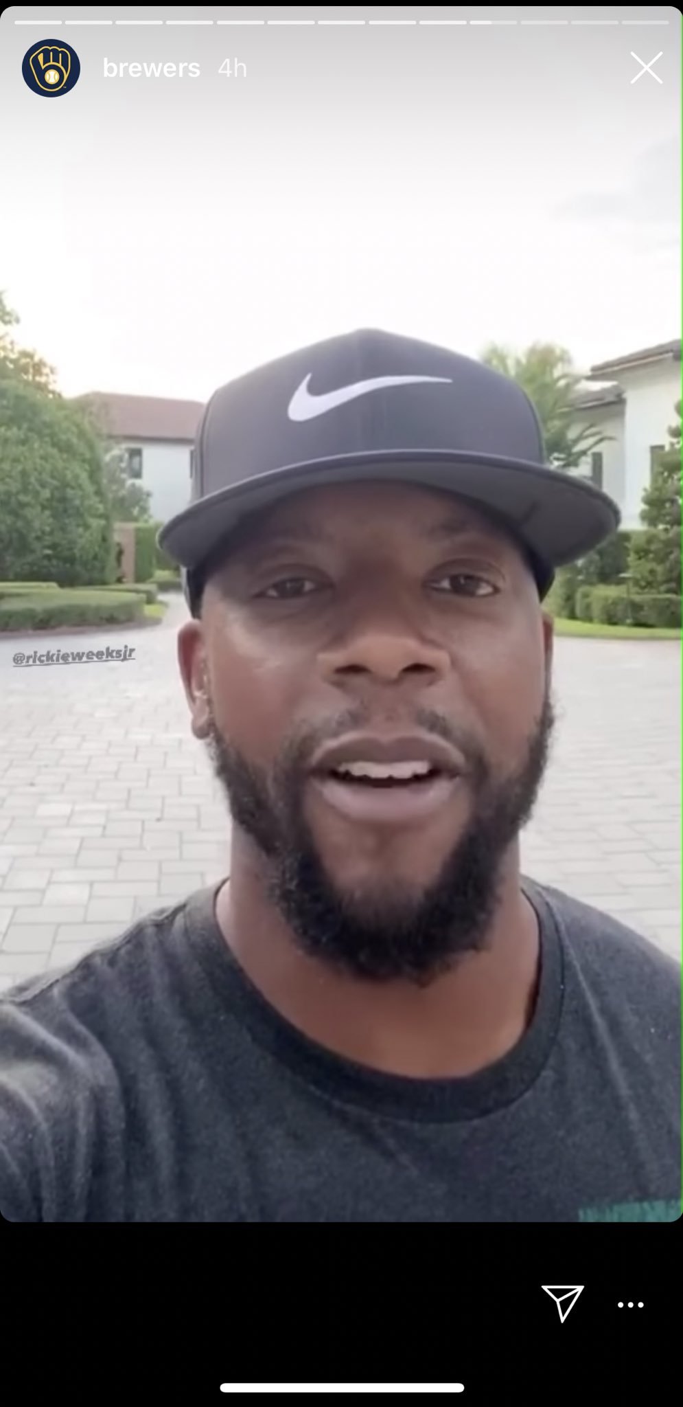 Nothing like seeing RICKIE WEEKS !! in the IG story 

also, happy bday Craig Counsell 
