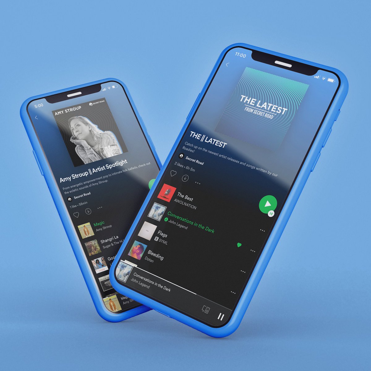 The SR Spotify page is here! Head over to listen to our latest releases, themed mixes, artist spotlights, label playlists + more!🤘Our Secret Roadies have amazing music coming, so be sure to like / 💙 our LATEST playlist to get new music as it arrives! linktr.ee/secretroad