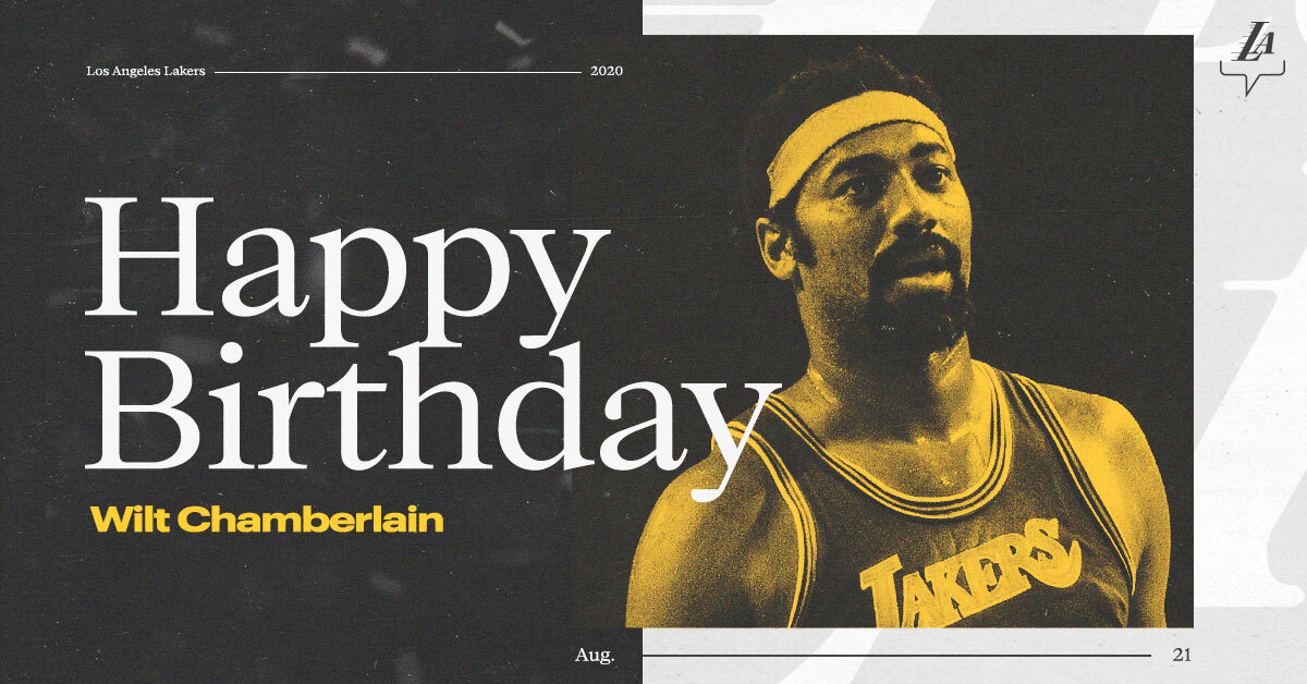 Happy birthday to this WRECKING BALL, Wilt Chamberlain 