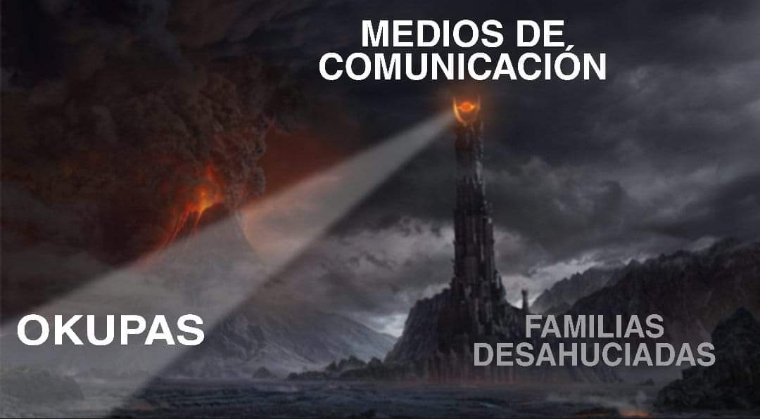 TodoPorHacer1's tweet photo. Los medios de comunicación están criminalizando continuamente la #okupación en las últimas semanas ante la ola de desahucios que se avecinan con la crisis social actual. Preparan a la audiencia a posicionarse contra quienes buscan soluciones a la vivienda y su especulación. https://t.co/1DpdRfsbHJ