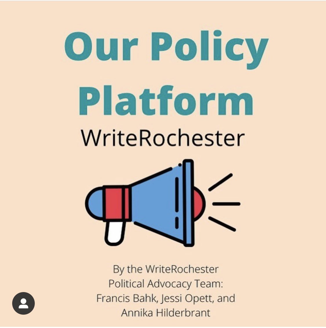 WriteRochester's tweet image. (Part 1) Introducing our Policy Platform! Check it out if you’re interested in educating yourself and making positive changes to our community. Remember, our membership applications are always open! Just click on our website for more info 📚✏️