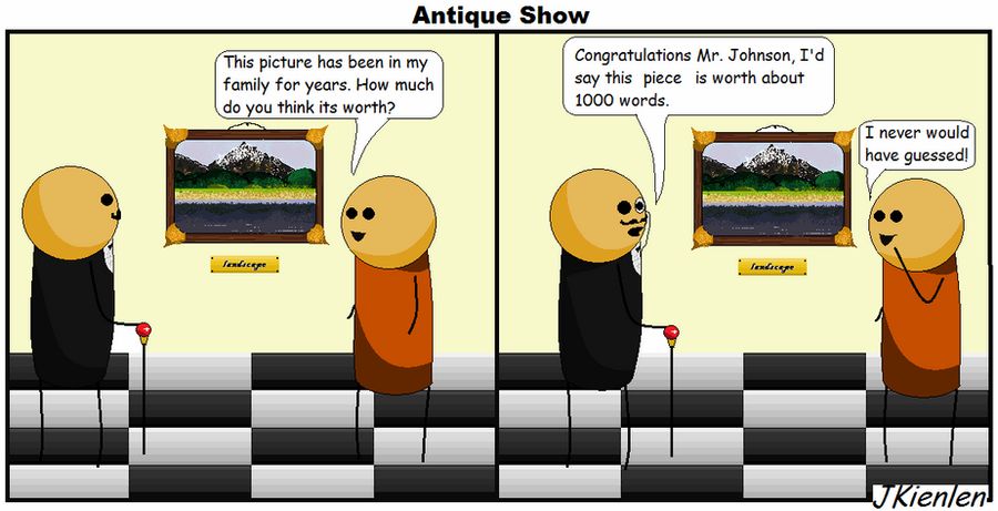 Found a comic I made back when I thought I was funny