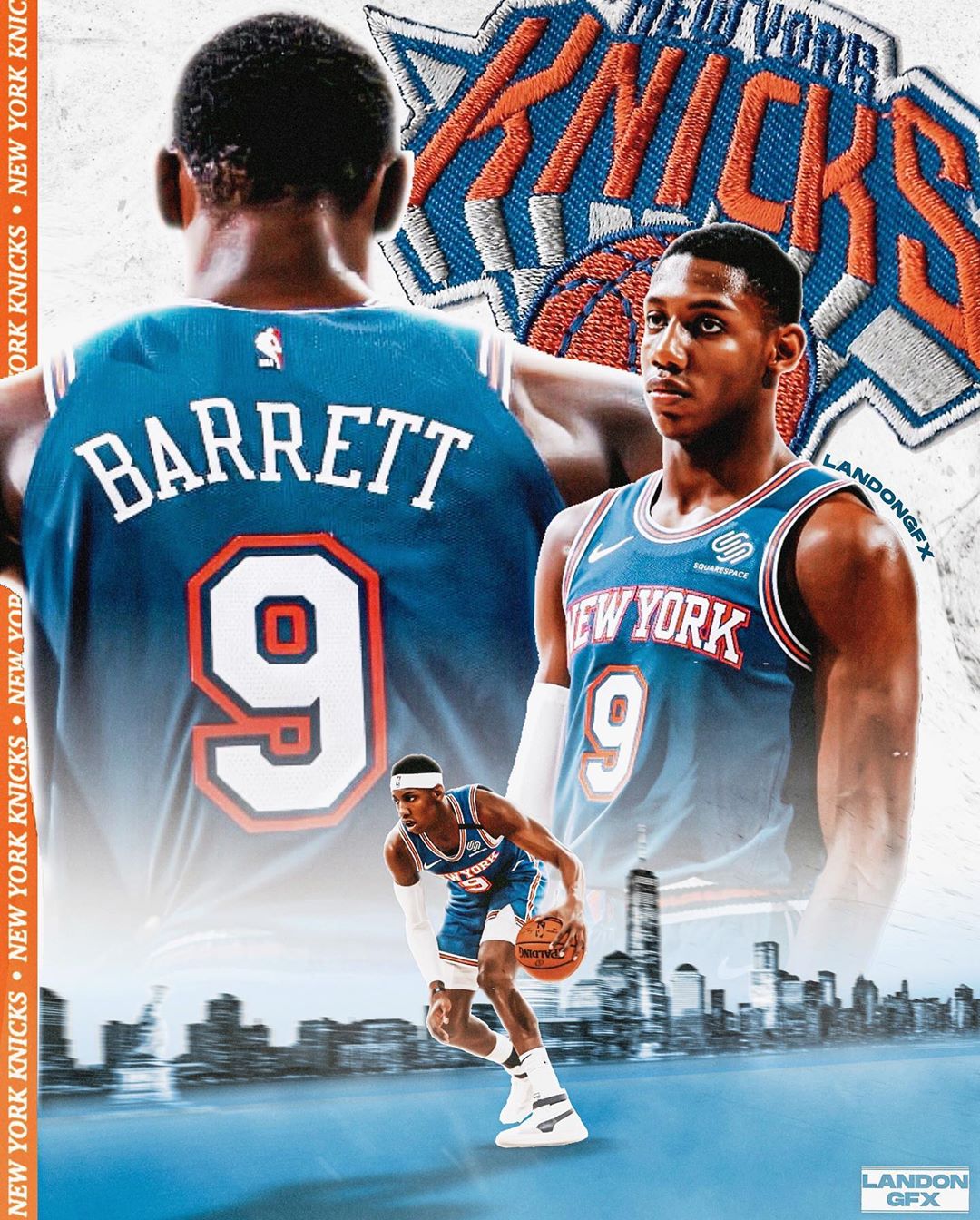 rj barrett jersey wallpaper