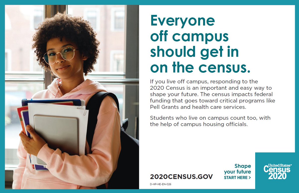 DuPageCountyCS's tweet image. Complete your #2020Census at 2020census.gov to help get federal funding towards critical programs like Pell Grants and health care services for your school. 

#GetCountedIL #SchoolsCount #WeCount #ShapeYourFuture #StudentsCount