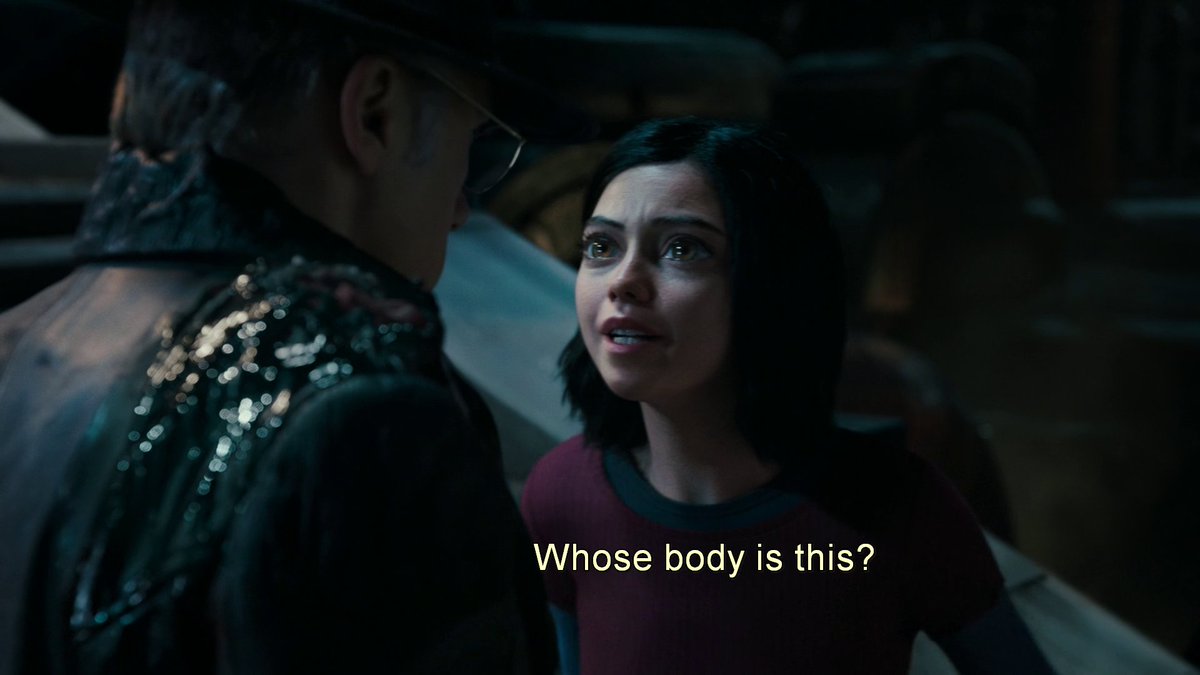 this is it. the line that cracked me in half. it gave voice to a feeling that i didn't even really understand, the harsh buzzing background noise of my entire life. whose body is this? what is this machine i'm operating? whose eyes do i live behind? not my own.