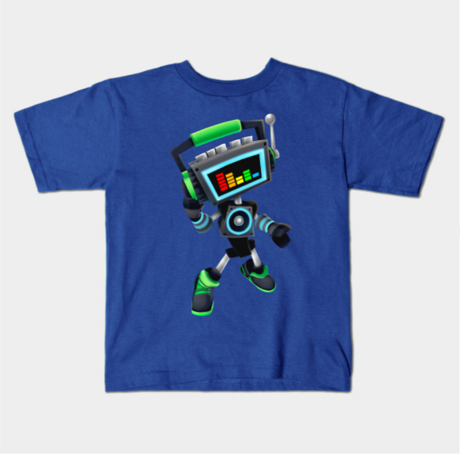 vectorunit's tweet photo. There's a flash sale on kids apparel in our store for the next 58 hours. Check out our bestselling BeatBot t-shirt.
#BBRacing2 #BeachBuggyRacing2 #videogameswag
https://t.co/INUUNVkuFS https://t.co/EAvElmxoDL