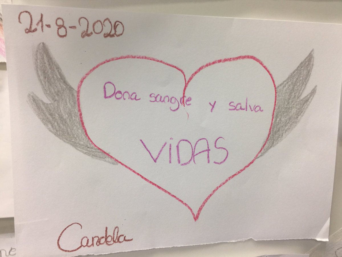 SofiaReyesRoson's tweet photo. ¡Cande os manda este mensaje!
#Donasangre @calnita @Madridonasangre #NicoSeCura https://t.co/ZSoAmhdp7E