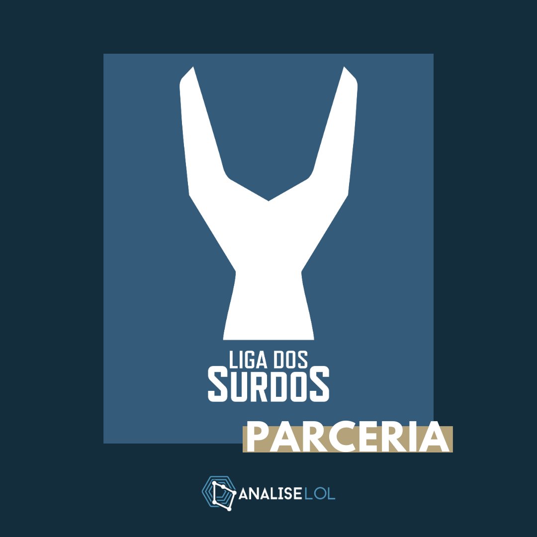 analise_lol's tweet photo. Estamos muito contentes em anunciar a parceria com a @ligasurdos. Um projeto muito bacana desenvolvido e organizado pelo @nerdsurdo focado no cenário competitivo de eSports para jogadores surdos que nós, do AnaliseLoL temos muito orgulho de fazer parte! https://t.co/60SrvGEisr