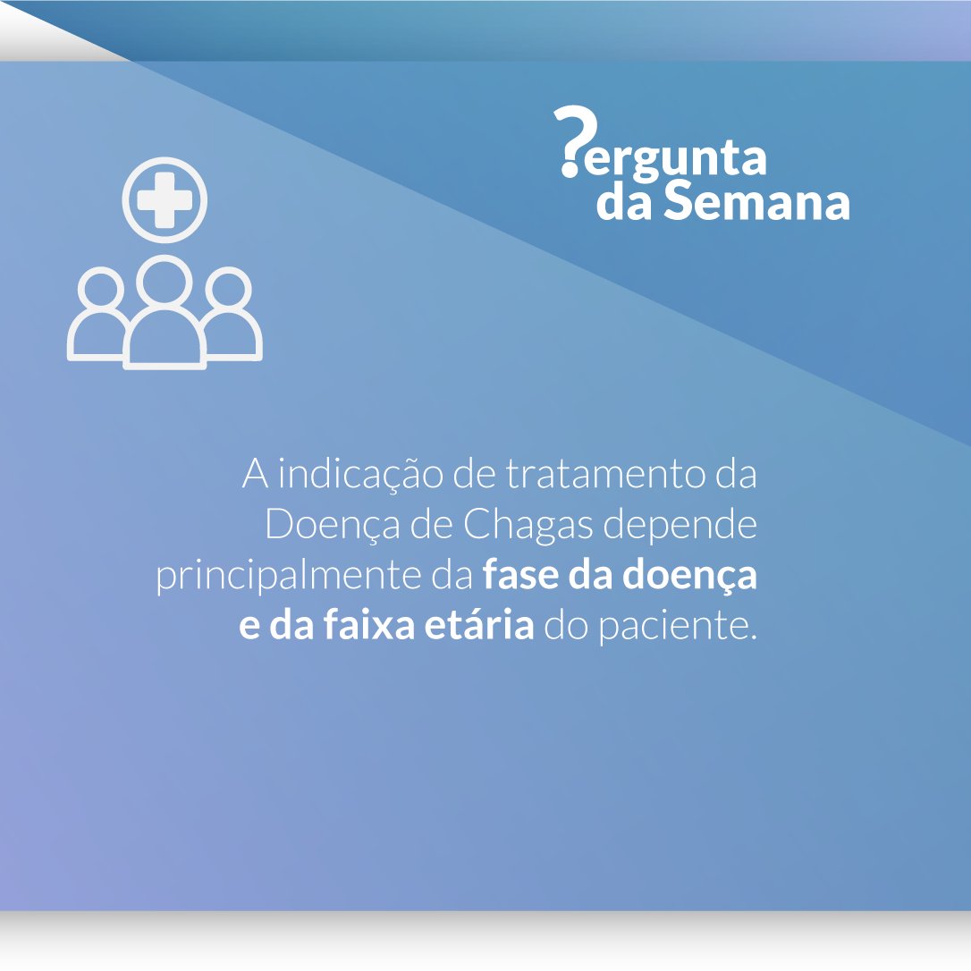Confira a #perguntadasemana sobre #doençadechagas . Para acessar clique aqui: ufrgs.br/telessauders/p…

#telessaúde #telemedicina #sus #saúde #atencaoprimariaasaude