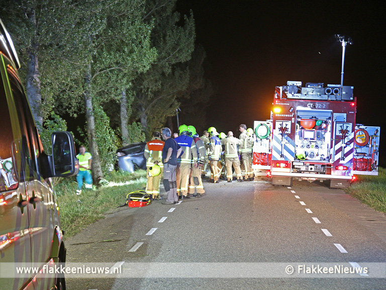 Dodelijke slachtoffers bij ongeval in polder Dirksland..