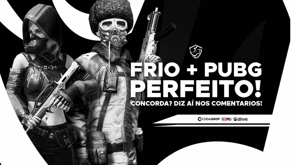 🦏 | Sabem o que é melhor do que esse friozinho?? É passar esse friozinho fazendo o que a gente gosta! 
No nosso caso aqui é jogando um PUBG 🥰🥶

E vocês, o que andam fazendo nesse tempinho gelado?? 😏 

#teamsolid #gorino #gosolid #pubg #frio #pubgmobile