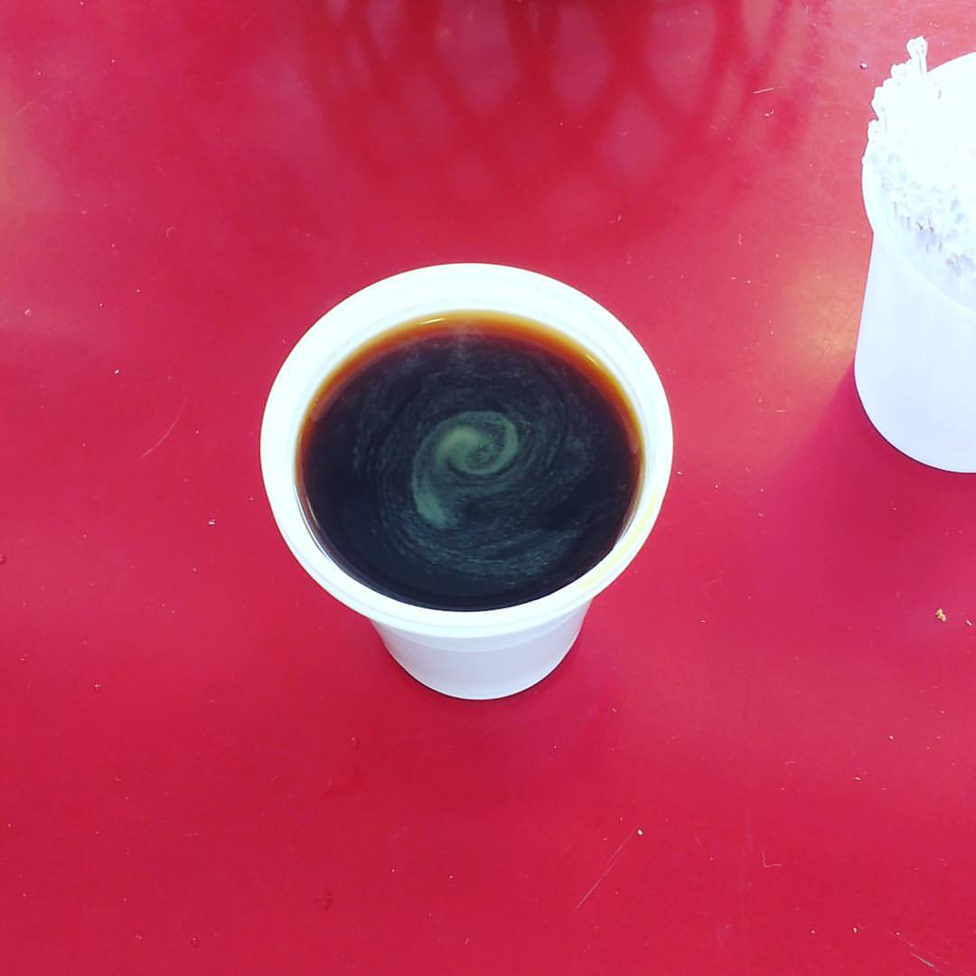 wili4m's tweet photo. Look at this it's Debian logo on my coffee. Everything is connected and makes sense now. #sysadmin #linuxeverywhere https://t.co/BHxRJdmg3U