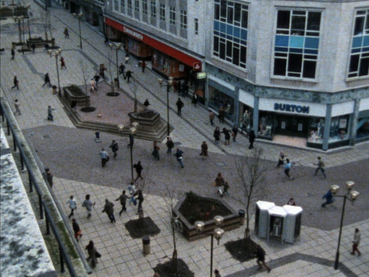 Then on to Burtons (now Dorothy Perkins) in Sheffield city centre, where Anne Sellors peed herself as the nuclear missiles fell.