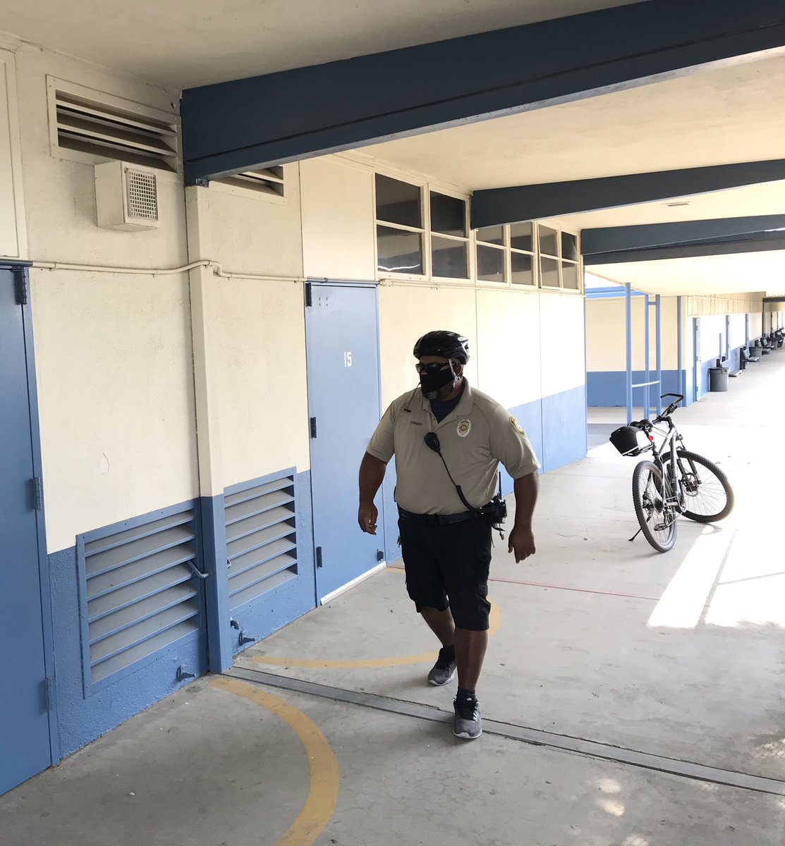CJUSDSafety's tweet image. No school does not mean no vigilance. Crime does not take a break. Campus Security is putting in work patrolling our school and district office sites. #PropertyProtection #AssetProtection #EssentialServiceWorkers #DeterCrime #OnAMission #HeatWave #covid19 #cjusdS3