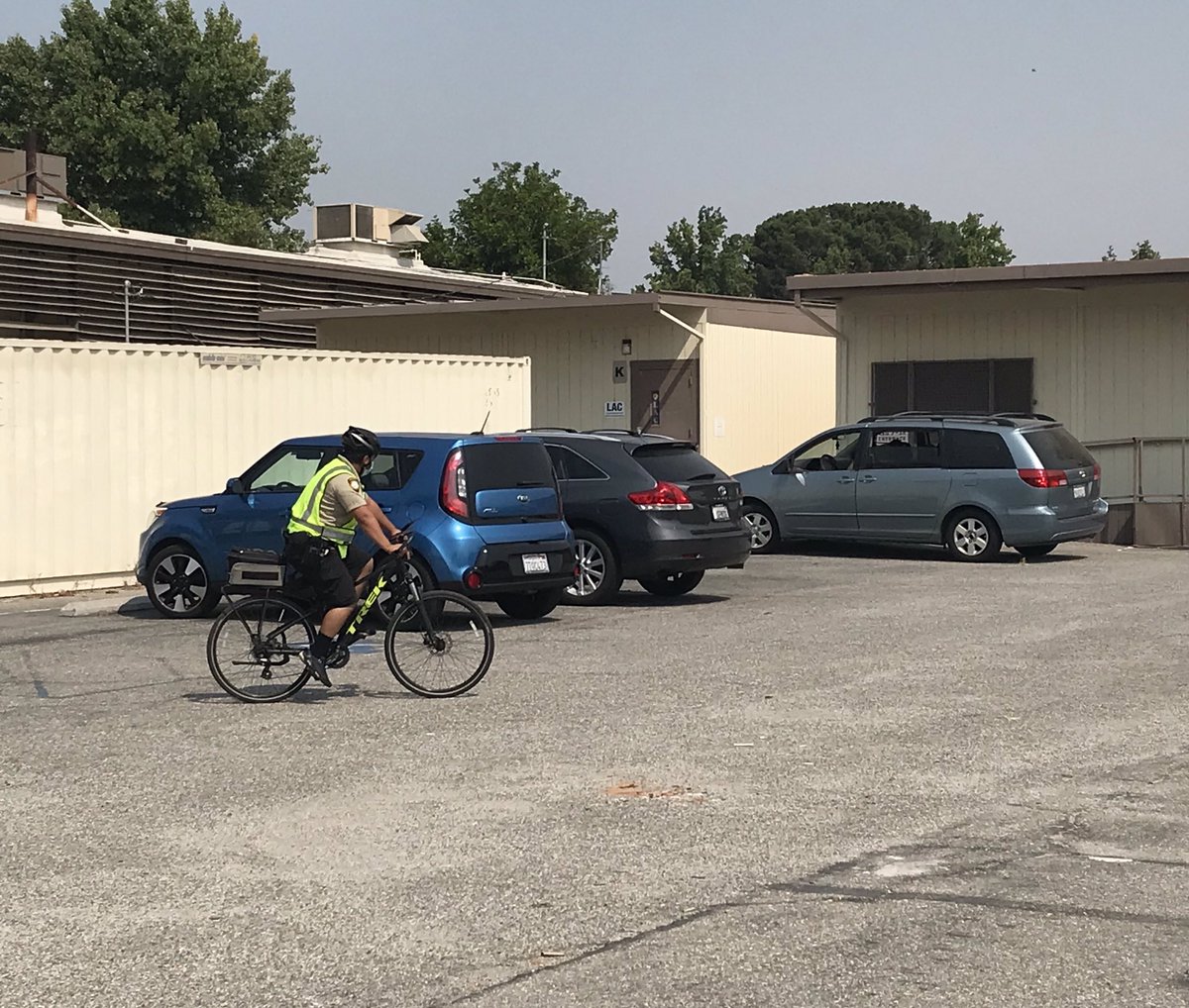 CJUSDSafety's tweet image. No school does not mean no vigilance. Crime does not take a break. Campus Security is putting in work patrolling our school and district office sites. #PropertyProtection #AssetProtection #EssentialServiceWorkers #DeterCrime #OnAMission #HeatWave #covid19 #cjusdS3