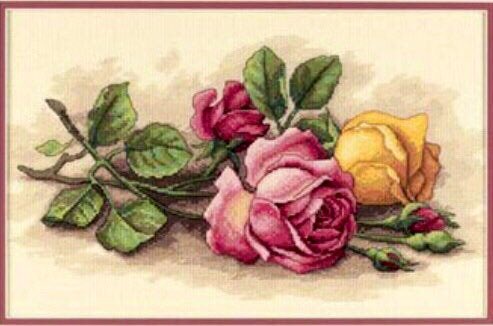 247LovingLife's tweet photo. #etsy shop: Dimensions "Rose Cuttings" Counted Cross Stitch Kit  Hobbies Crafts Gifts https://t.co/rSKNTkyizj https://t.co/1ZlBbeME6T