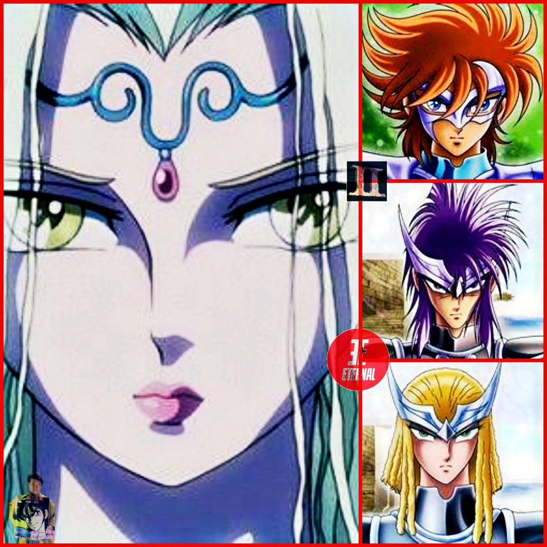 The movie also introduced the goddess  #Artemis and the Heaven's Warriors known as  #TheAngels:  #Ikarus'  #Touma,  #Odysseus and  #Theseus who, according to the pamphlet released by  #ToeiAnimation used armors named  #Glories. (5)  @cloud_0001  @FrixterZuber  @vicbarron  @vfernandez257