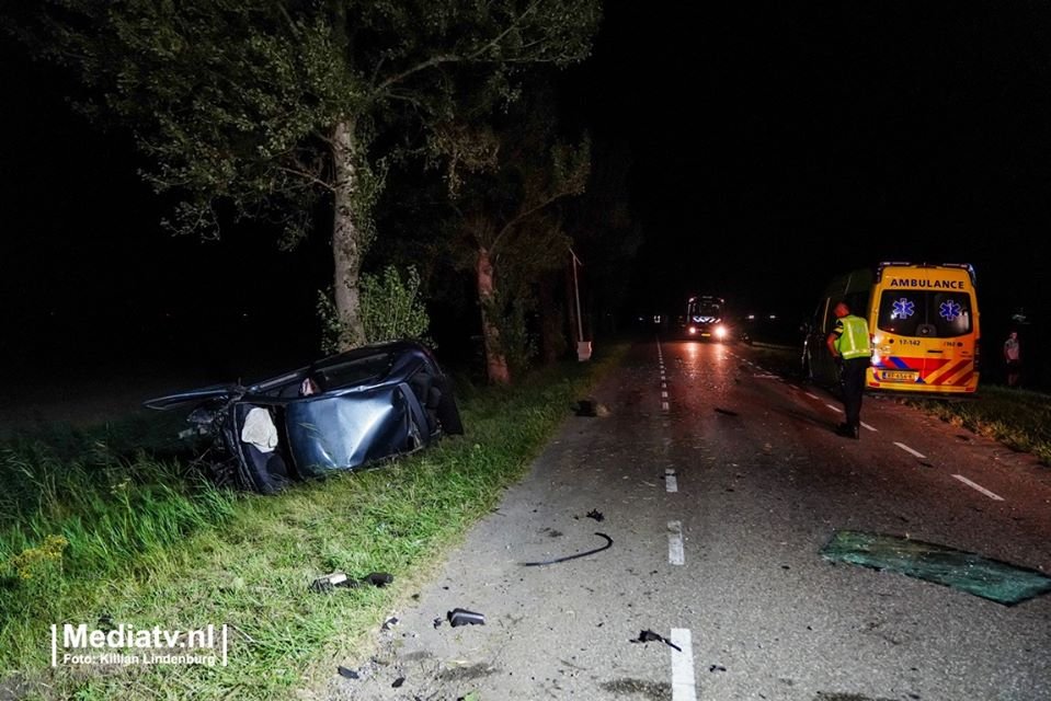Melding aanrijding Oudelandsedijk Dirksland