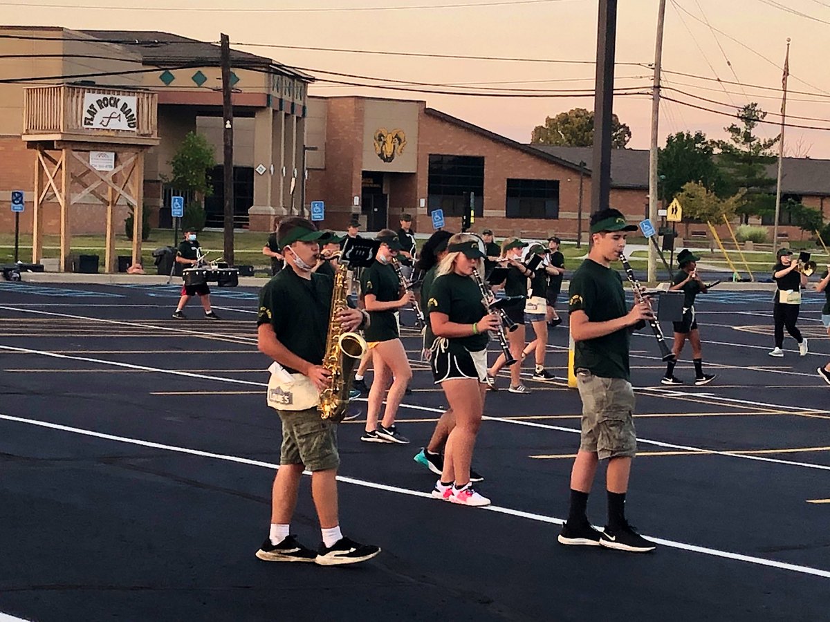 frchslafayette's tweet photo. Great show tonight @flatrockband Love the Made in Detroit music! Proud of how hard you all worked this week at the 1st ever Home Band Camp! #warh #Return2school https://t.co/lWyoEVHx5E