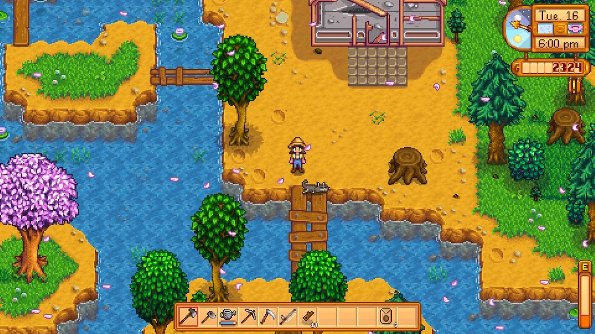 rakl_s's tweet photo. (small) compilation of my stardew valley cat, picardi, being lost in the sauce https://t.co/zifgWiLzoU