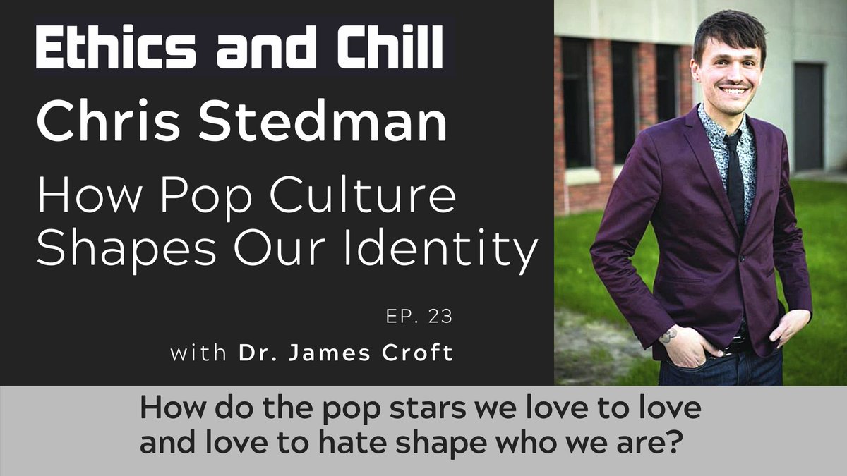 Episode 23 is out now! Just before the launch of his new book “IRL: Finding Realness, Meaning, and Belonging in Our Digital Lives,” <a href="/ChrisDStedman/">Chris Stedman</a> joins @CroftSpeaks to talk about how pop culture shapes our identity. #Authenticity #BritneySpears #PopMusic ethicsandchill.org/2020/08/21/epi…
