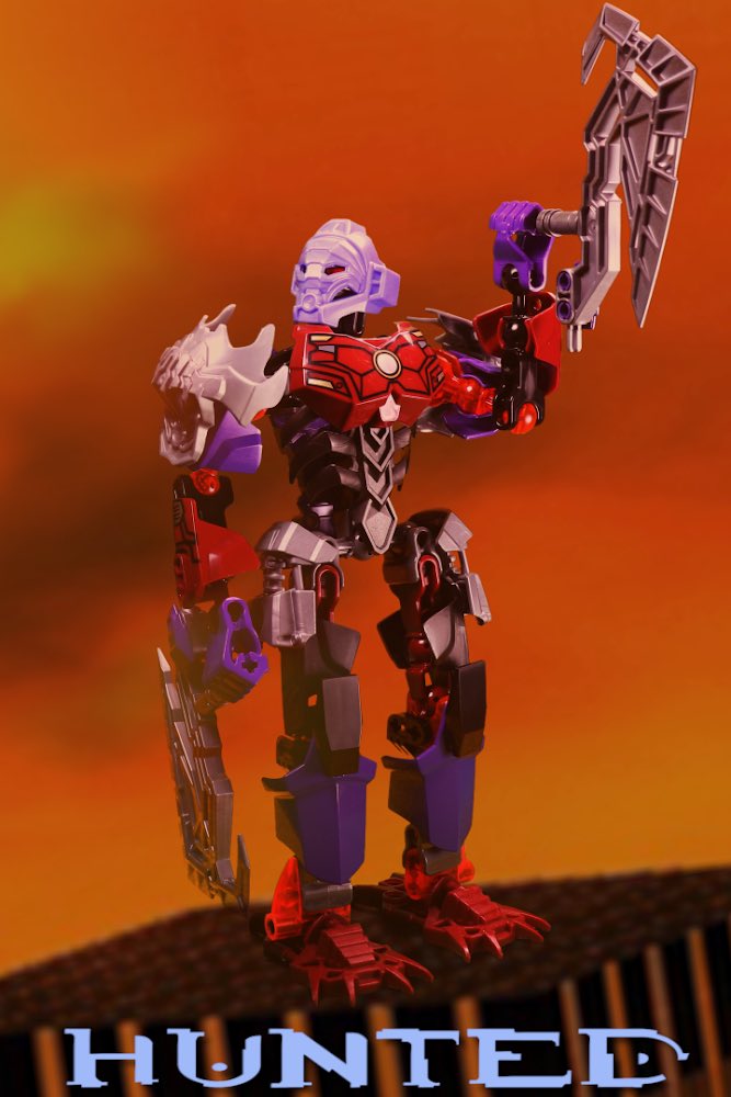 KrexaP's tweet photo. Let the hunt begin. Hunters & Prey Part 1 drops tomorrow at 2:30 PM CT. #bionicle #krexa #krexaprime #krexaproductions #huntersandprey #destia #metrunui #stopmotion https://t.co/WoPAmN4CSS