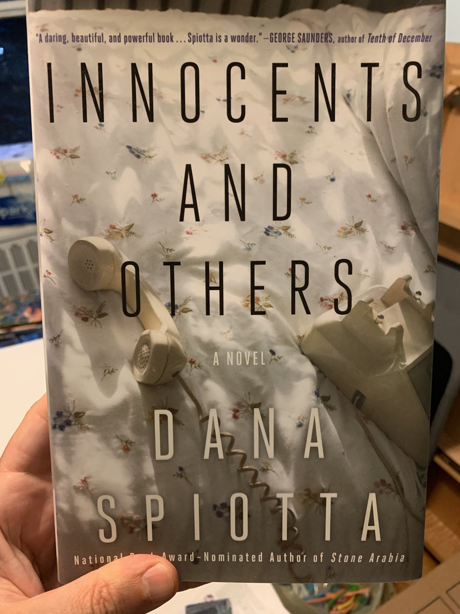 Long before she became one of America's most acclaimed novelists, Dana Spiotta was my boss at a summer job. She once let me crash at her apartment for a night, to her boyfriend's obvious chagrin. I've bought all of her hardcovers as a token of my gratitude.