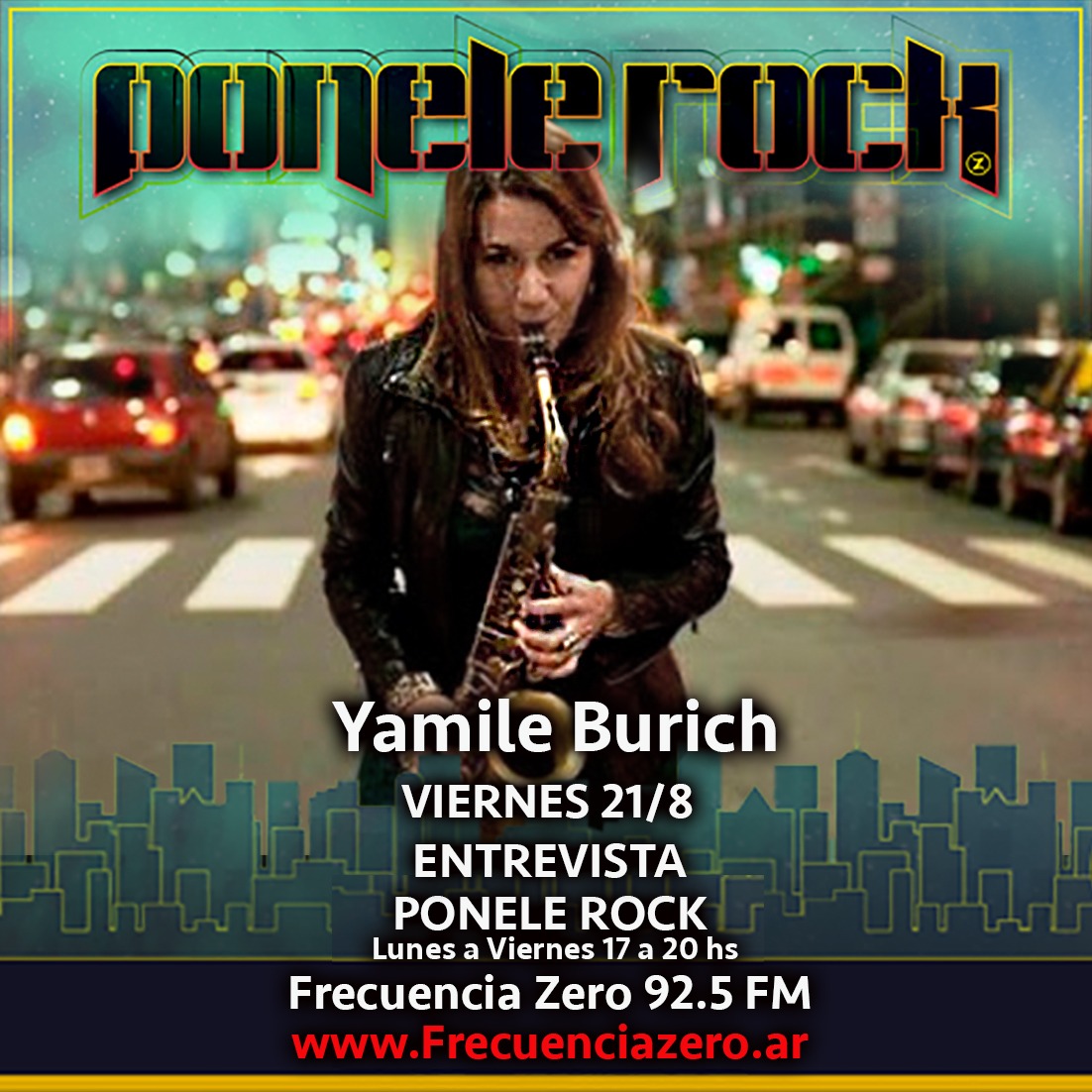 HOY

En #PoneleRock en <a href="/FrecuenciaZero/">Frecuencia Zero</a> 

#Entrevista con <a href="/yamileburich/">yamile Burich</a> 

Hablaremos sobre <a href="/jazzvedra/">Jazzvedra</a> 

No te la pierdas!

frecuenciazero.ar