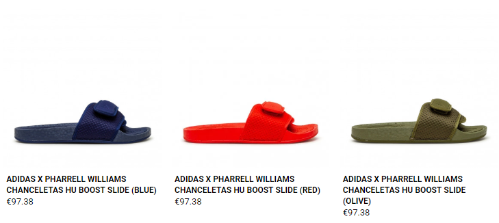 adidas x pharrell slides