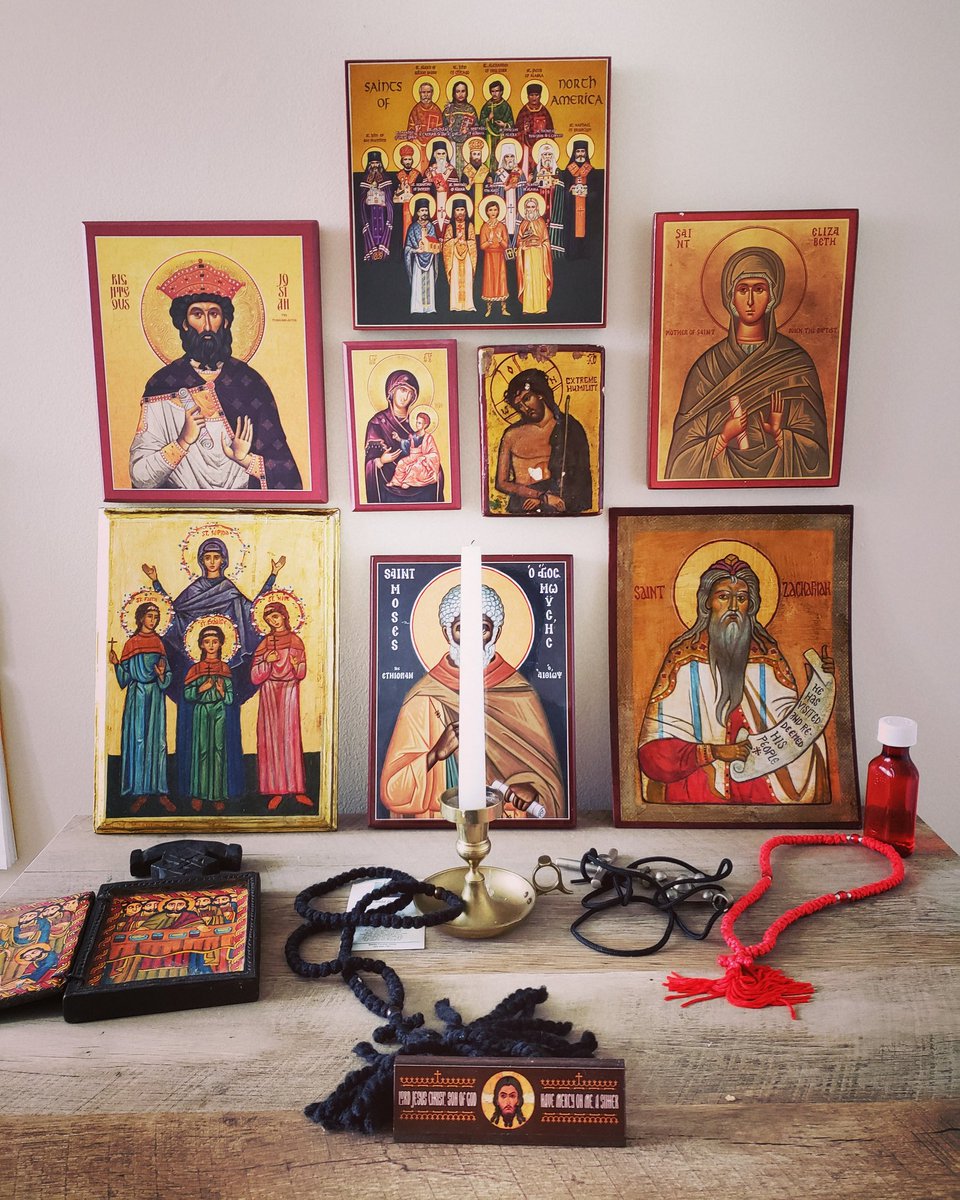 JosiahTMcElroy's tweet photo. As a bird without wings, as a soldier without arms, so is a Christian without prayer. - St. Tikhon of Zadonsk
#OrthodoxChristianity #orthodoxchristian #IconCorner https://t.co/5upXIv9IS5