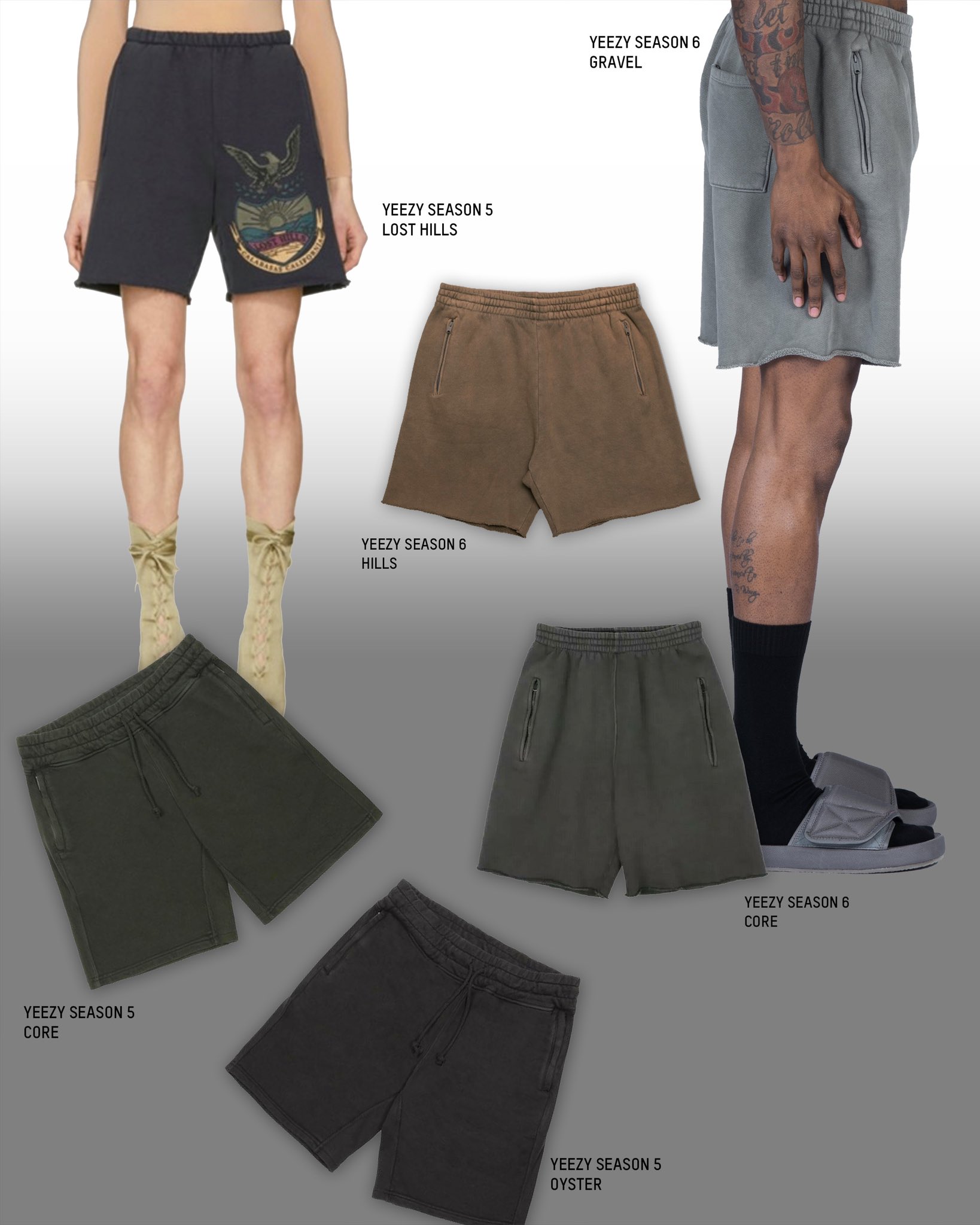 Yeezy 5 shorts sale