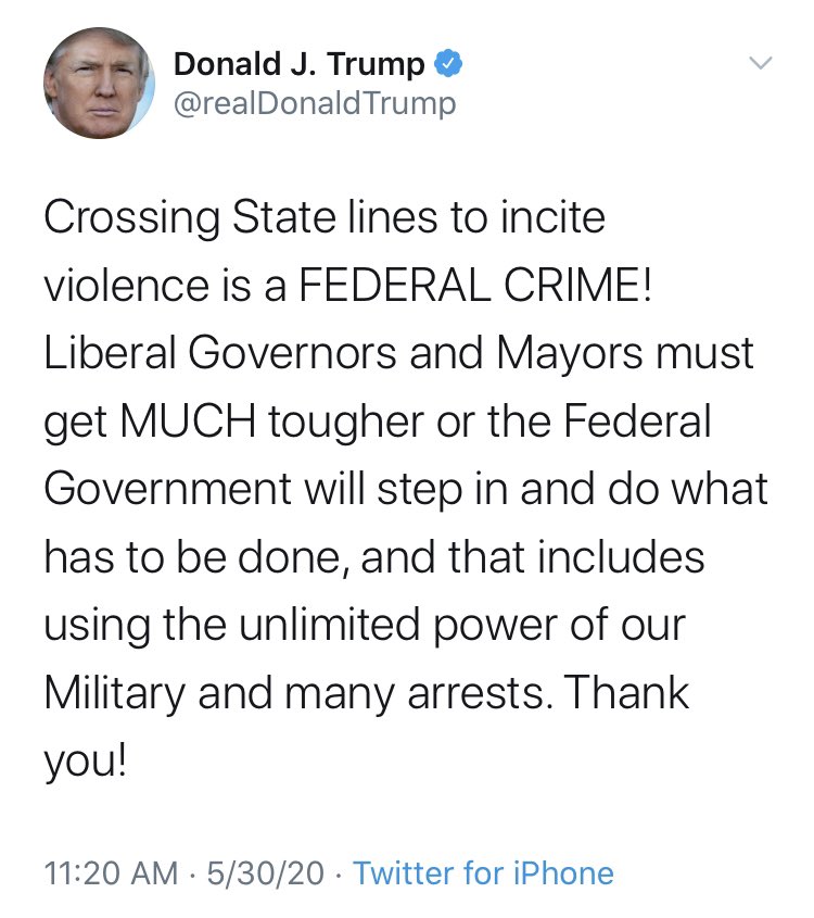 All of this is just to say that Donald Trump is a man who has shown us time and time again that he believes the rules don’t apply him, who has explicitly stated that he believes he has absolute power and authority-and I really think we should believe that he means it.