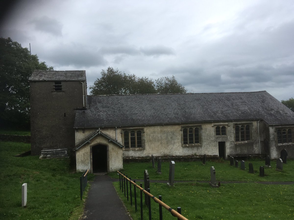 As it is too windy to sleep as I am too worried about the campers, let’s have a calming thread..This is Cartmel Fell Church. I first visited here in 1993 when my husband Antony was fell running. This is the only church in the North of England dedicated to St Antony